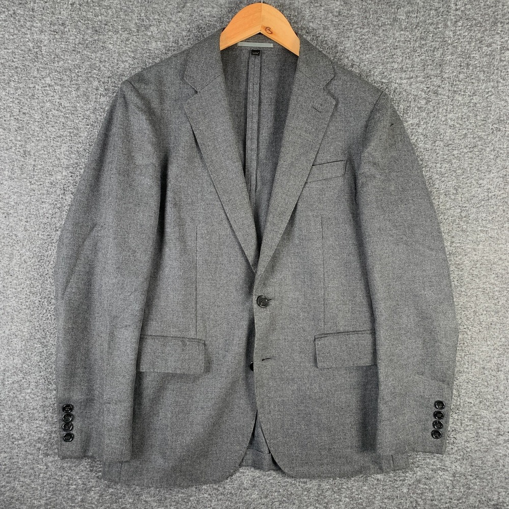 J Crew Ludlow Jacket Men 36S Slim Moon Worsted Wool Cotton Sport Coat